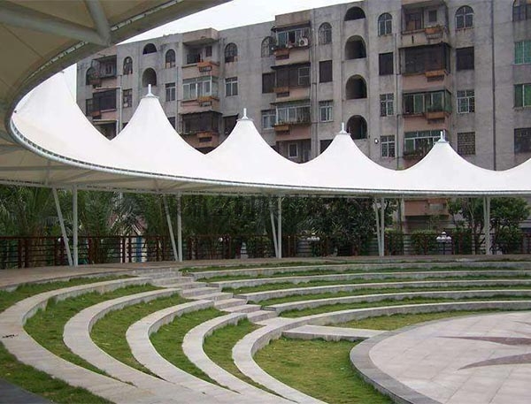 滁州广场休闲膜结构长廊